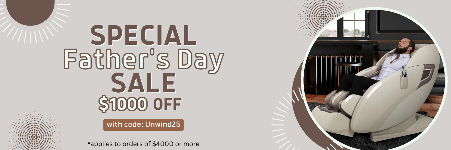 coupon code unwind25 for $1000 off any massage chair over $4000